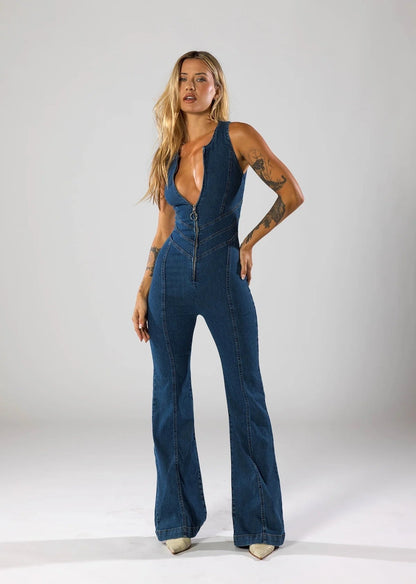 Nara | Denim Jumpsuit