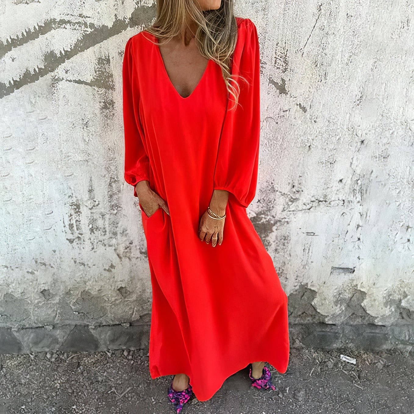 Tina dress with pockets